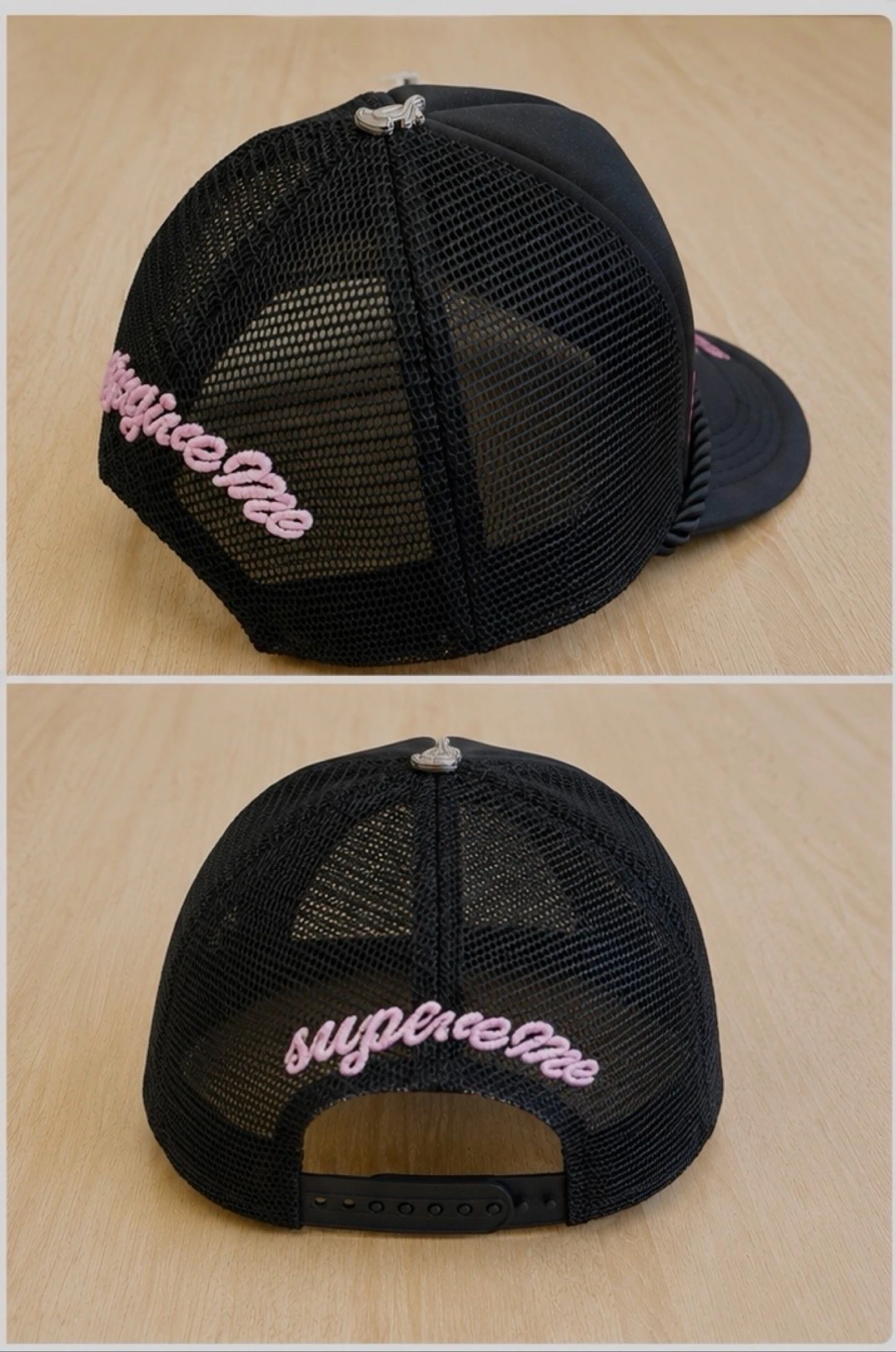 Syna World Black and Pink Trucker Hat – photo 2
